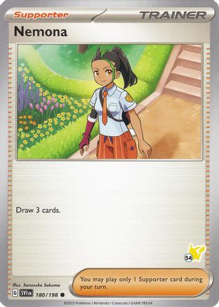 Nemona (180/198) (Pikachu Stamp #54) [Battle Academy 2024]-1