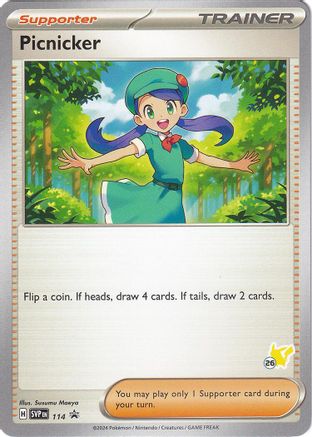 Picnicker (114) (Pikachu Stamp #26) [Battle Academy 2024]-1