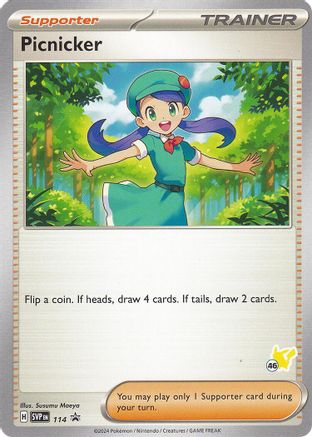 Picnicker (114) (Pikachu Stamp #46) [Battle Academy 2024]-1