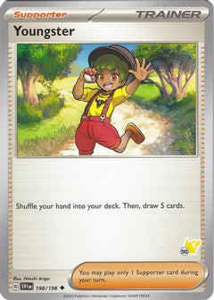 Youngster (198/198) (Pikachu Stamp #50) [Battle Academy 2024]-1