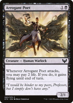 Arrogant Poet [Strixhaven: School of Mages]-1