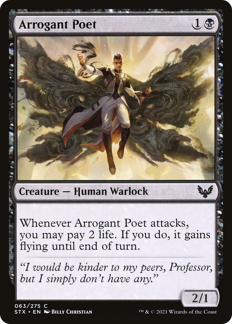Arrogant Poet [Strixhaven: School of Mages]-1
