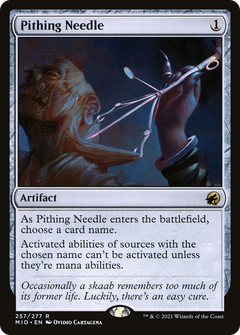Pithing Needle [Innistrad: Midnight Hunt]-1