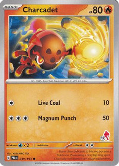 Charcadet (039/193) (Armarouge Stamp #13) [Battle Academy 2024]-1
