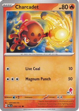 Charcadet (039/193) (Armarouge Stamp #56) [Battle Academy 2024]-1