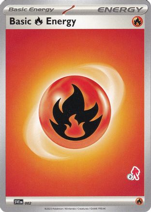 Basic Fire Energy (002) (Armarouge Stamp #2) [Battle Academy 2024]-1