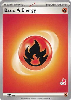 Basic Fire Energy (002) (Armarouge Stamp #6) [Battle Academy 2024]-1