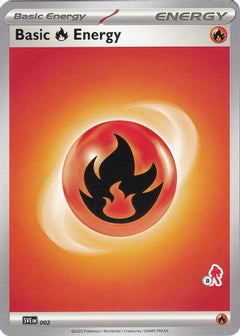 Basic Fire Energy (002) (Armarouge Stamp #8) [Battle Academy 2024]-1