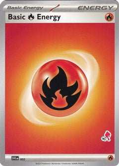 Basic Fire Energy (002) (Armarouge Stamp #16) [Battle Academy 2024]-1
