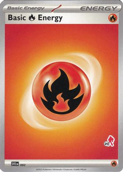 Basic Fire Energy (002) (Armarouge Stamp #20) [Battle Academy 2024]-1
