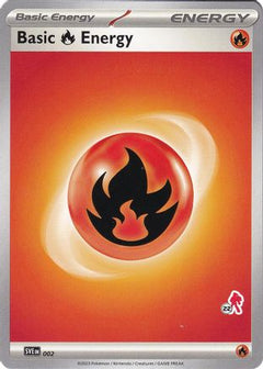 Basic Fire Energy (002) (Armarouge Stamp #22) [Battle Academy 2024]-1