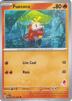 Fuecoco (023/182) (Armarouge Stamp #1) [Battle Academy 2024]-1