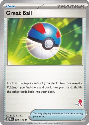 Great Ball (183/193) (Armarouge Stamp #43) [Battle Academy 2024]-1