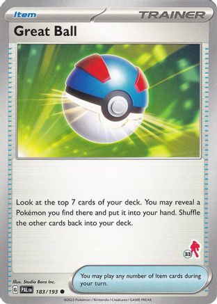 Great Ball (183/193) (Armarouge Stamp #33) [Battle Academy 2024]-1