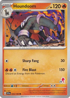 Houndoom (034/198) (Armarouge Stamp #23) [Battle Academy 2024]-1