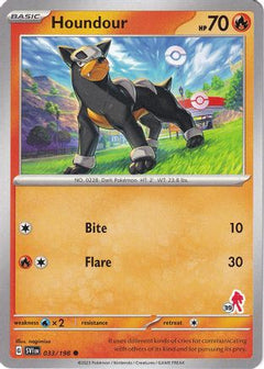 Houndour (033/198) (Armarouge Stamp #39) [Battle Academy 2024]-1