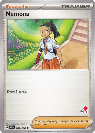 Nemona (180/198) (Armarouge Stamp #28) [Battle Academy 2024]-1