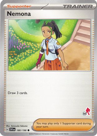 Nemona (180/198) (Armarouge Stamp #52) [Battle Academy 2024]-1