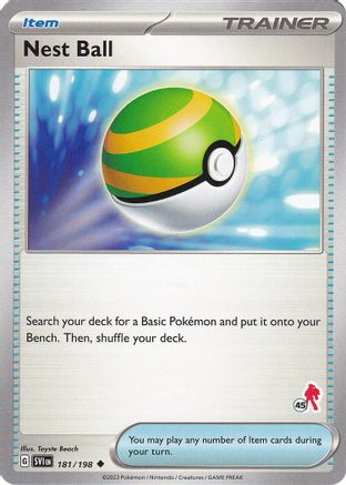 Nest Ball (181/198) (Armarouge Stamp #45) [Battle Academy 2024]-1