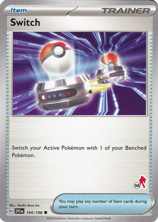 Switch (194/198) (Armarouge Stamp #58) [Battle Academy 2024]-1