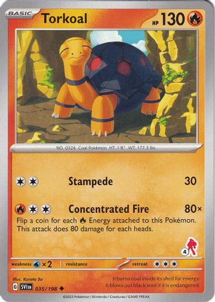 Torkoal (035/198) (Armarouge Stamp #4) [Battle Academy 2024]-1