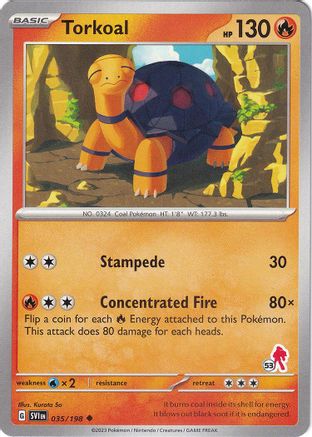 Torkoal (035/198) (Armarouge Stamp #53) [Battle Academy 2024]-1