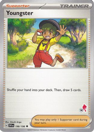 Youngster (198/198) (Armarouge Stamp #18) [Battle Academy 2024]-1
