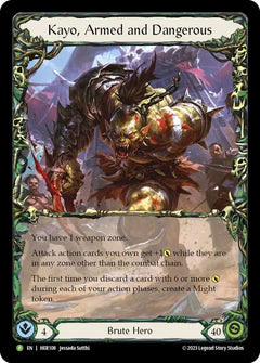 Kayo, Armed and Dangerous [HER108] (Promo)  Rainbow Foil-1