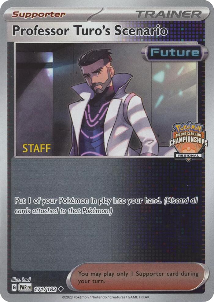 Professor Turo's Scenario (171/182) (2023 Regional Championships Staff) [League & Championship Cards]-1