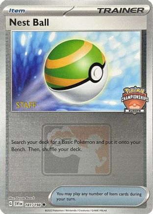 Nest Ball 181/198  - Reverse Holofoil League & Championship Cards - Uncommon-1
