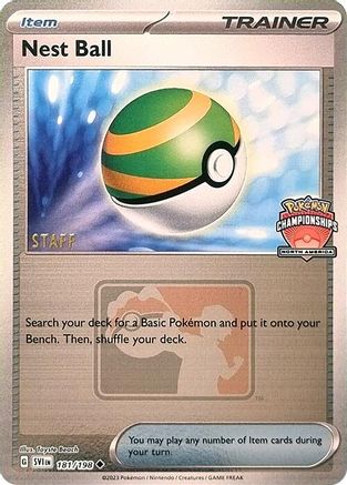 Nest Ball 181/198  - Reverse Holofoil League & Championship Cards - Uncommon-1