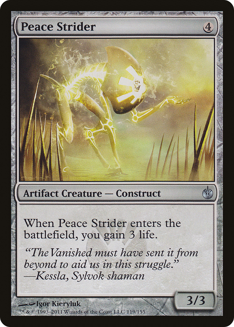 Peace Strider [Mirrodin Besieged]-1
