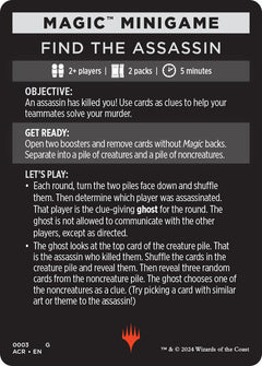 Find The Assassin (Magic Minigame) [Assassin's Creed Minigame]-1