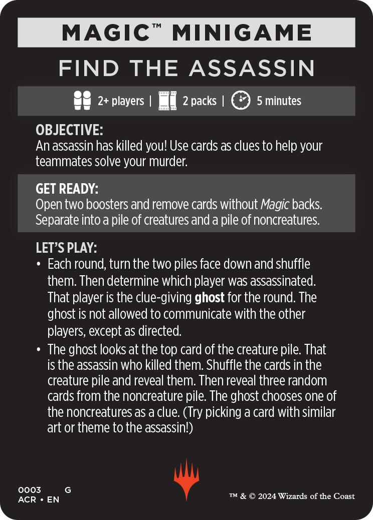 Find The Assassin (Magic Minigame) [Assassin's Creed Minigame]-1