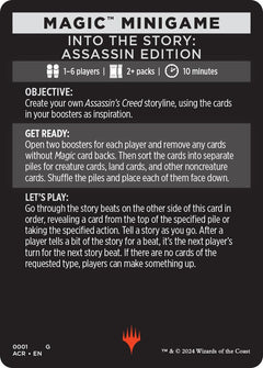Into The Story: Assassin Edition (Magic Minigame) [Assassin's Creed Minigame]-1