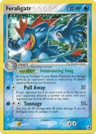 Feraligatr (4/115) (Theme Deck Exclusives) [EX: Unseen Forces]-1