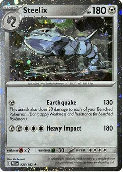 Steelix (125/182) (Cosmos Holo) [Scarlet & Violet: Paradox Rift]-1