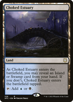 Choked Estuary [Dungeons & Dragons: Adventures in the Forgotten Realms Commander]-1