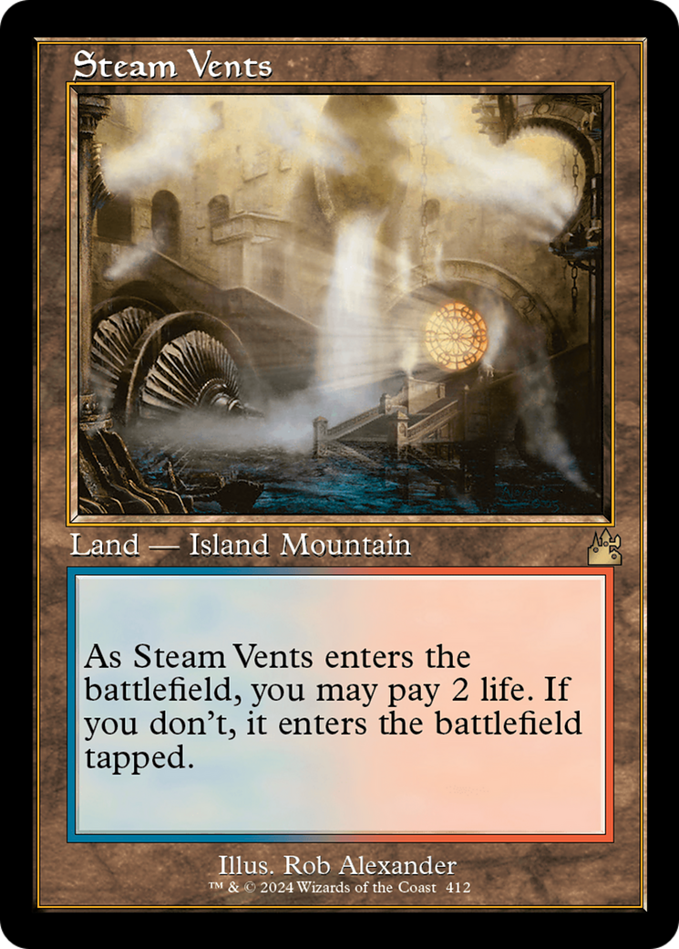 Steam Vents (Retro) [Ravnica Remastered]-1