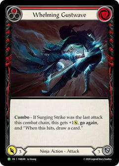 Whelming Gustwave (Red) [FAB249] (Promo)  Rainbow Foil-1