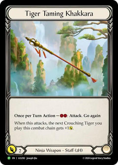 Tiger Taming Khakkara [LGS292] (Promo)  Rainbow Foil-1