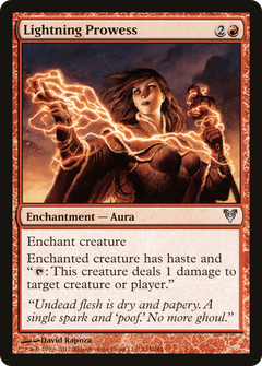 Lightning Prowess [Avacyn Restored]-1