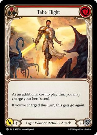 Take Flight (Red) [ASB013] (Armory Deck: Boltyn)-1