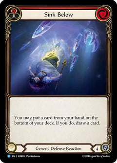 Sink Below (Red) [ASB016] (Armory Deck: Boltyn)-1
