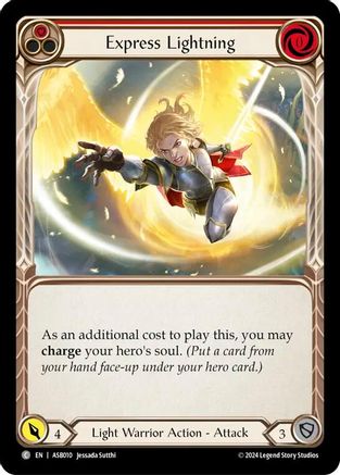 Express Lightning (Red) [ASB010] (Armory Deck: Boltyn)-1