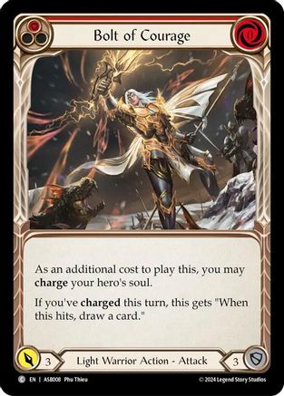 Bolt of Courage (Red) [ASB008] (Armory Deck: Boltyn)-1