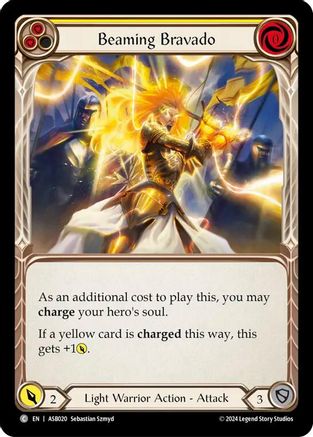 Beaming Bravado (Yellow) [ASB020] (Armory Deck: Boltyn)-1