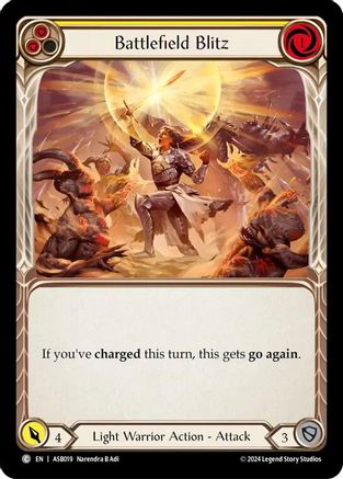 Battlefield Blitz (Yellow) [ASB019] (Armory Deck: Boltyn)-1