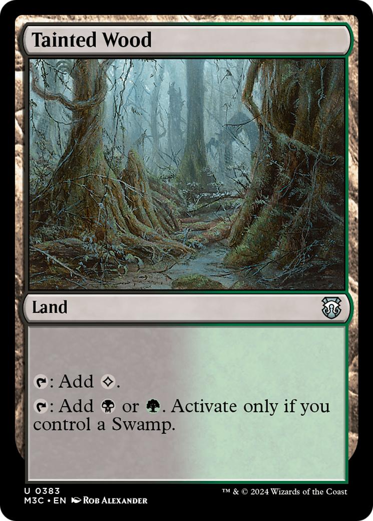 Tainted Wood [Modern Horizons 3 Commander]-1
