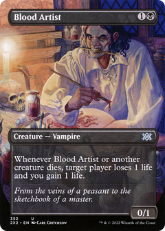 Blood Artist (Borderless Alternate Art) [Double Masters 2022]-1